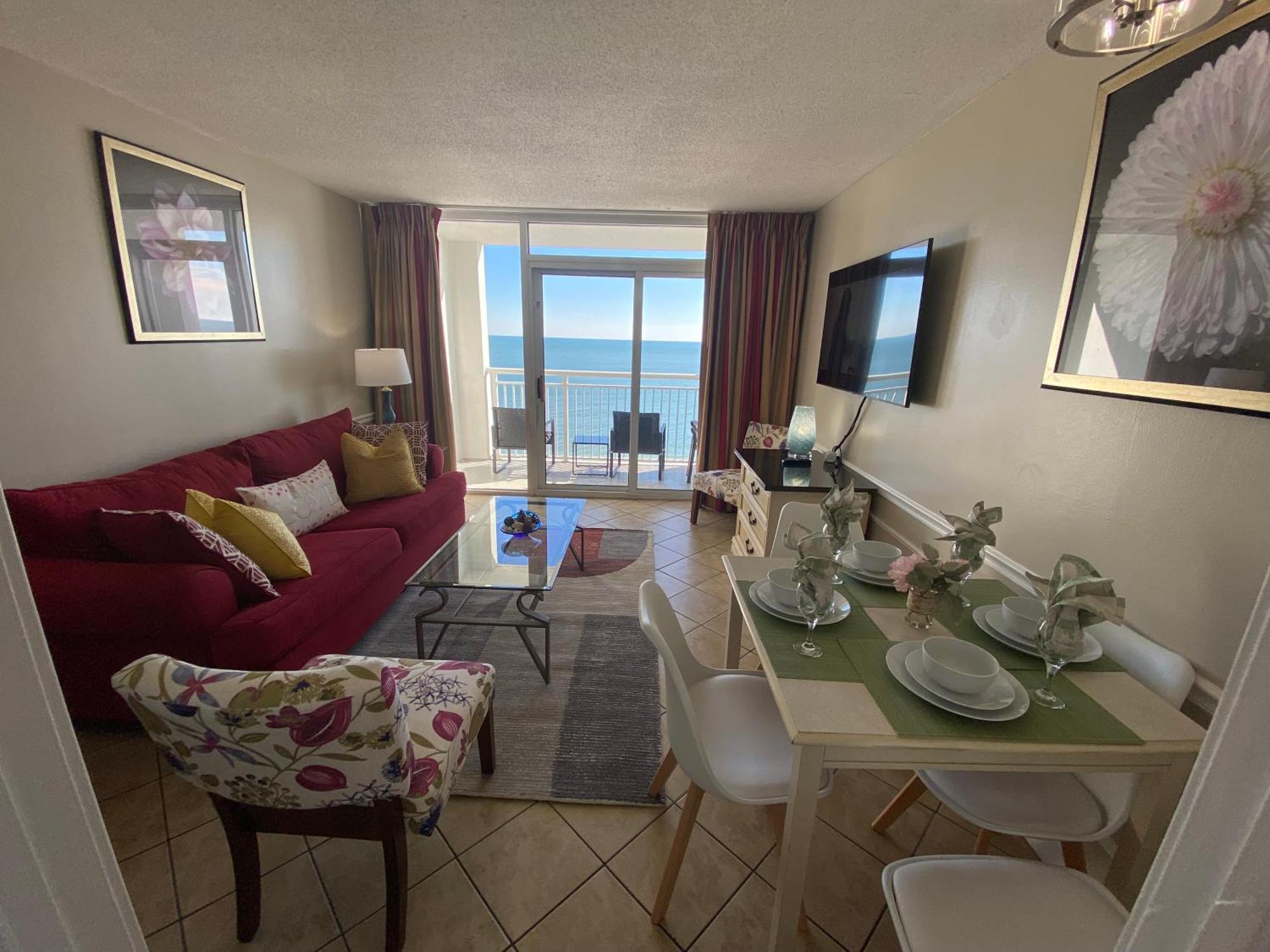 Camelot By The Sea Ocean Front Condo 미를 비치 외부 사진