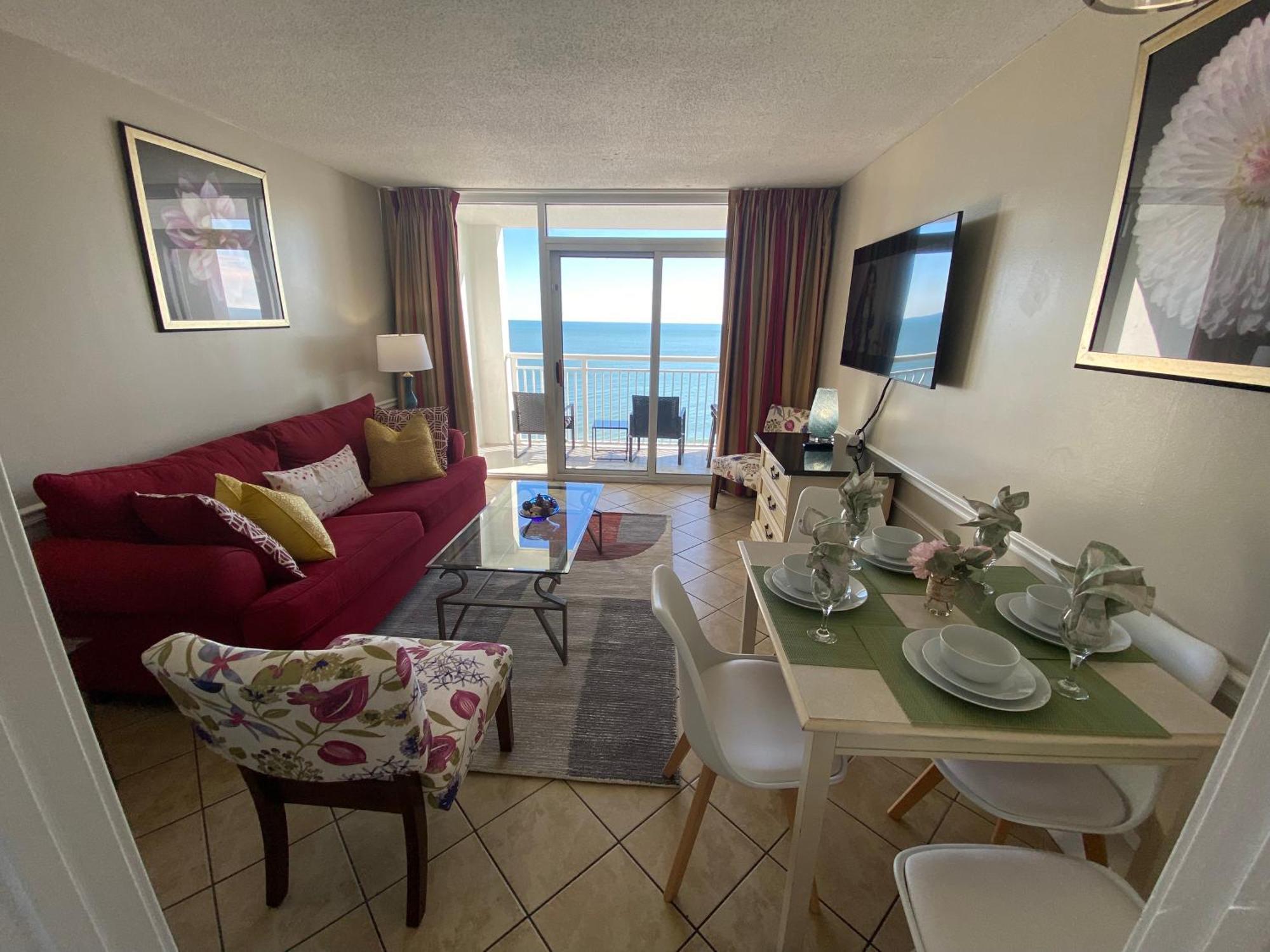 Camelot By The Sea Ocean Front Condo 미를 비치 외부 사진